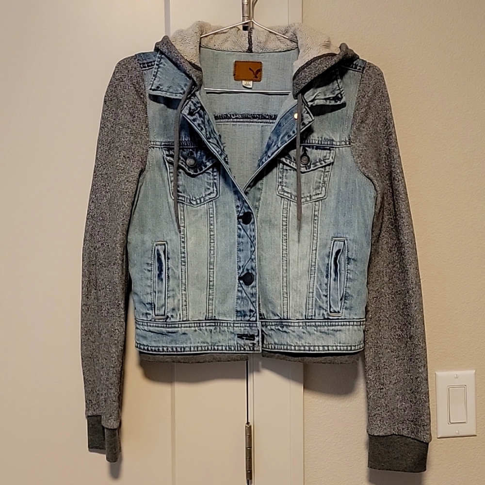 American Eagle denim jacket, size S